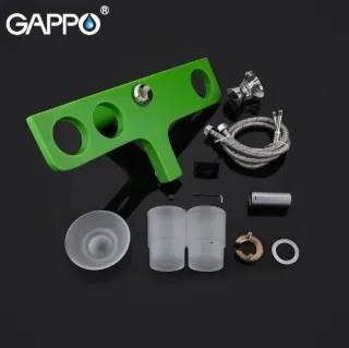 Смеситель для раковины Gappo G1096-9 зелёный